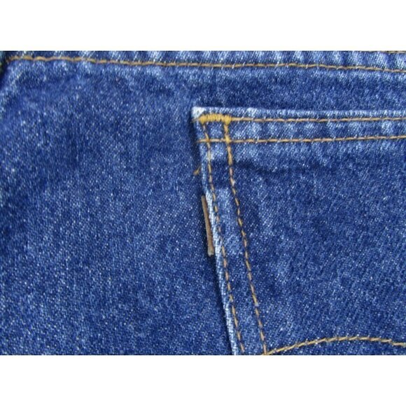 Vintage Men's Levi's 540 Jeans Tapered USA Leather Tab Size 38x30 Irregular - Picture 9 of 12